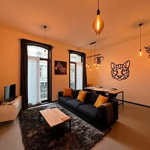  Appartement Le Jungle Loft - Place Saint Lambert, Hypercentre